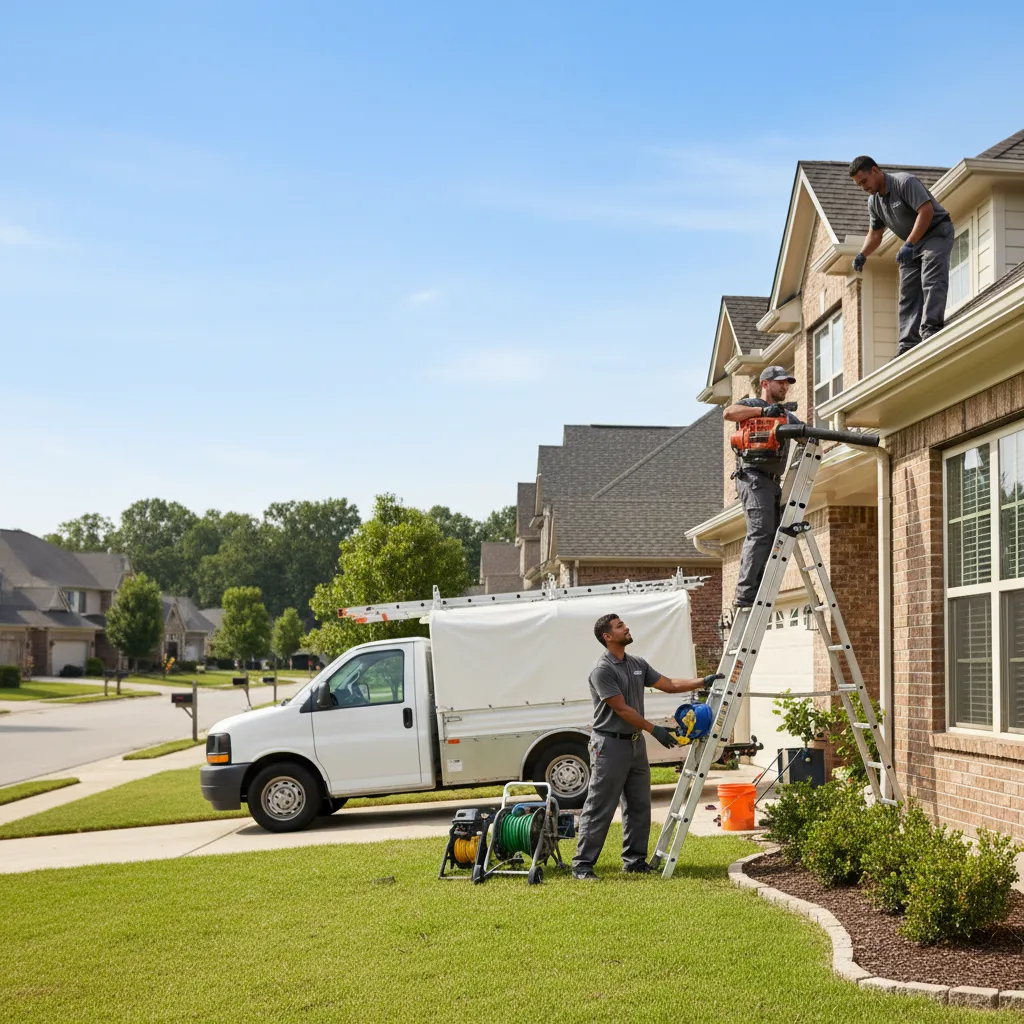 Home Gutter Service in Oden, MI near me
